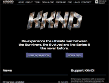 Tablet Screenshot of kknd-game.com